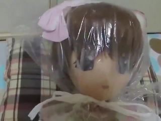 Kigurumi rope 奴役 和 breathplay, 高清晰度 色情 0a