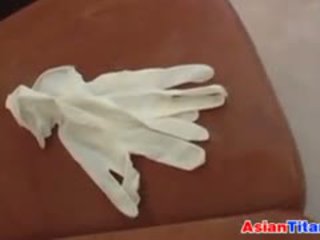 Soapy rubber gloves handjob :: Free Porn Tube Videos & soapy rubber gloves  handjob Sex Movies