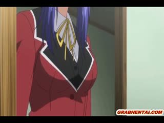 日本語 エロアニメ 女子生徒 self masturbation