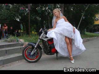 Real slutty brides!