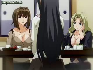 Anime vogëlushe gets double fucked