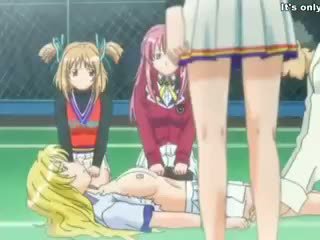 Get Wild Group Orgy On The Tennis Court