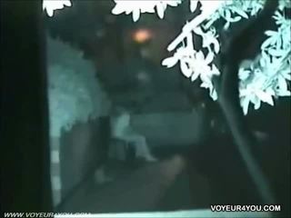 Nightvision Spycam Outdoor Sex Witness