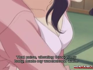 Μαμά ιαπωνικό hentai gets squeezed αυτήν bigboobs