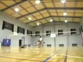 Japansk volleyball trening video
