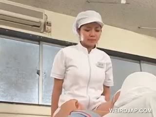 Asian Nurse Gets Pussy Banged By Her Patient In Hospital