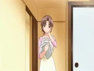 Seksikas tüdruk sisse an apron tries a dp fuck