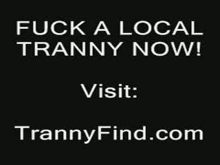 Tranny fucks girl