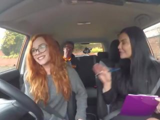 Fake Driving School USA babe Anna De Ville gets UK anal sex