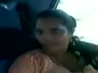 Kerala Aunty Ready To Fuck Her Partner In A Car