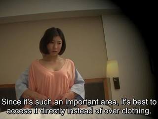 Subtitled japanska hotell massagen muntlig kön nanpa i högupplöst