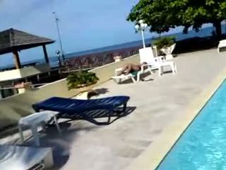 Public Masturbation Dickflash On The Pool