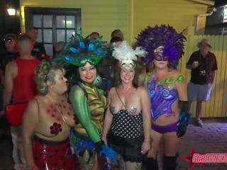 Hot sexy naked jalan flashers key west fest p1