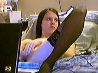 Clip video masturbating while watching porn Asian girls stripping