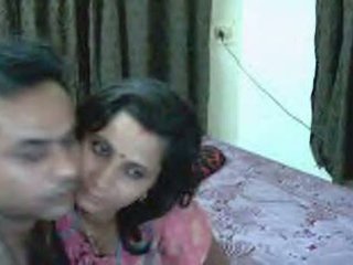 Desi Newly Married Couple On Webcam Enjoying Sex I