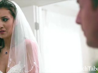 Sposa blackmailed da groom’s fratello - bella rolland | youporn