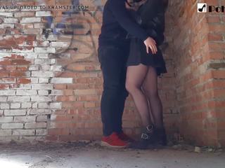 Fucked Her BF in an Abandoned Building Pegging: HD Porn e7