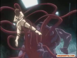 Bigboobs Hentai Brutally Monster Tentacles Fucked