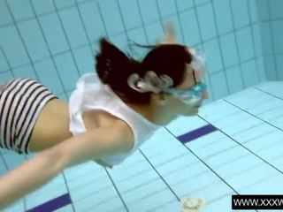Vera Brass Wet and Horny in the Swimming Pool