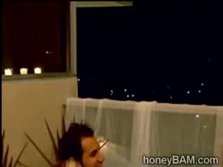 2 seksual hotties saýlaş their bathtubs with 2 lucky pervs in this hakykat