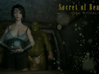 3d animated mädchen fick orcs