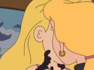 Brickleberry - Ethel Anderson and Amber Kissing: HD Porn 39